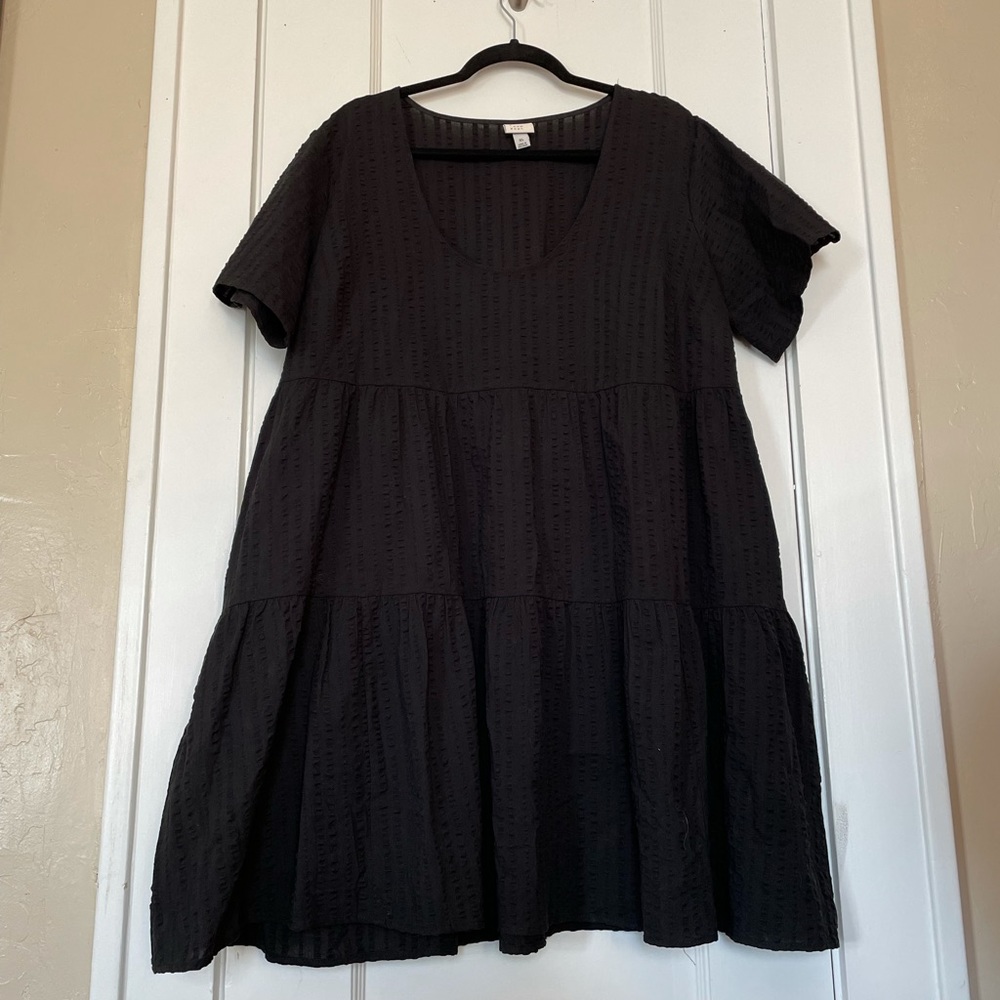 A New Day Black Babydoll Dress